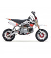 ONE INDUSTRIES WHITE CAMO GRAPHICS KIT + SEAT COVER HONDA CRF 50 (2004-2007)
