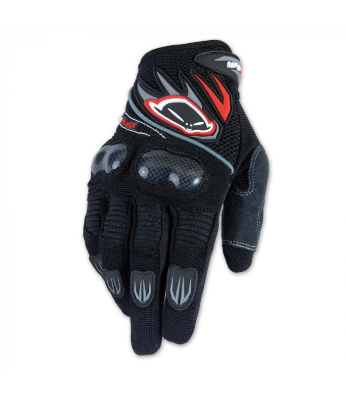 GUANTES UFO CARBON NEGROS (TALLA S) | TopFun.com