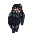 GUANTES UFO CARBON NEGROS (TALLA S) | TopFun.com