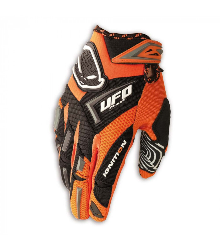 UFO IGNITION ORANGE GLOVES (SIZE: S) | TopFun.com