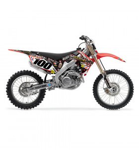 KIT ADHESIVOS + FUNDA ASIENTO H&H ROCKSTAR HONDA CRF 450 (2007-2008) | TopFun.com