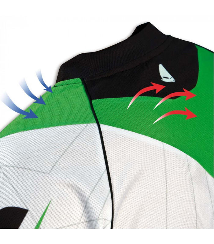 CAMISETA UFO MX-23 MICRON (VERDE)