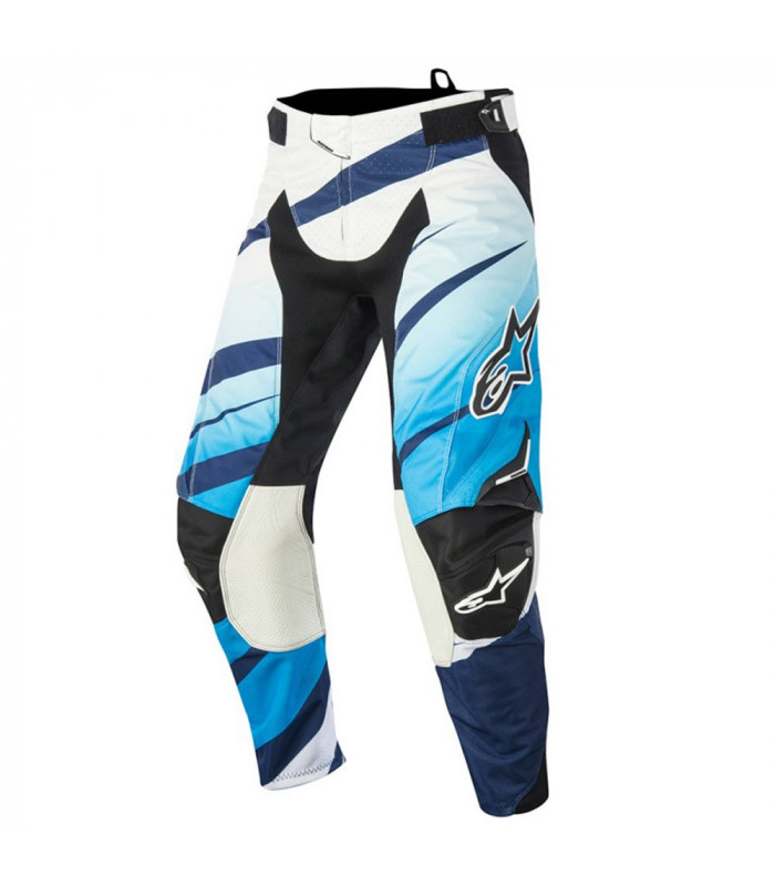 PANTALON MX ALPINESTARS TECHSTAR VENOM  AZUL/BLANCO