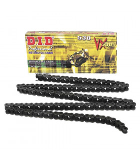 CADENA DID 530 VX X-RING NEGRA (122 PASOS) | TopFun.com