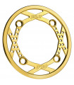CUBRE PLATOS 36 DIENTES PILO ANCLAJE 104 MM (DORADO)
