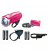 SET LUZ TRELOCK LS 350 I-GO SPORT ROSA  (FRONTAL-TRASERA)