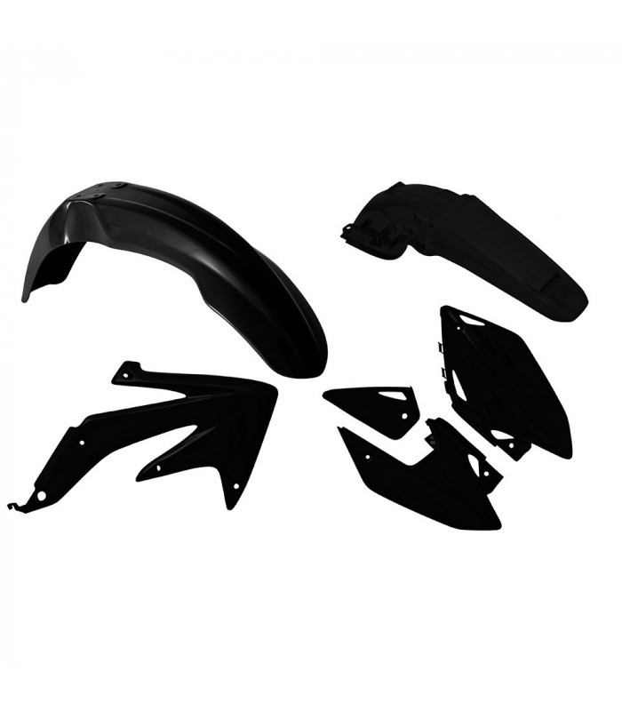 KIT PLASTICOS NEGROS  CRF 450 X ' 2005-07
