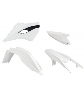 KIT PLASTICOS BLANCOS  HUSABERG TE-FE ' 2013-14