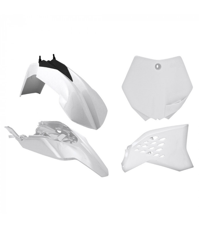KIT PLASTICOS BLANCOS  KTM SX 65 ' 2012-15