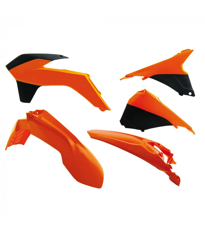 KIT PLASTICOS COLOR ORIGEN  KTM EXC-EXCF ' 2014-15