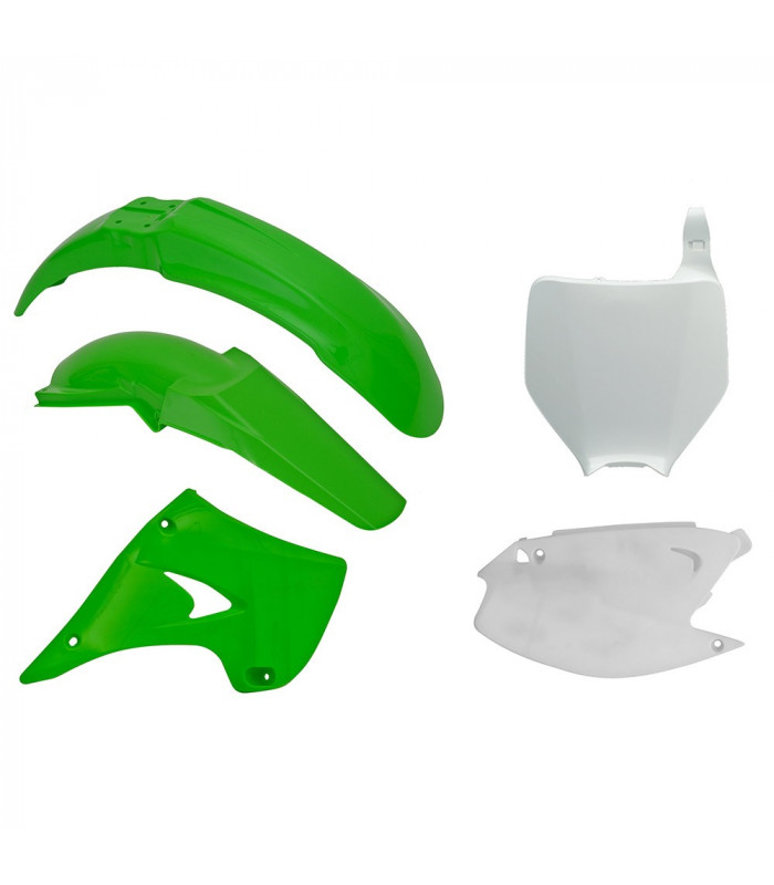 RTECH PLASTICS KIT FOR KAWASAKI KX 125, KX 250 (2003-2008)
