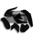 KIT PLASTICOS NEGROS   KLX 450 R ' 2007-15