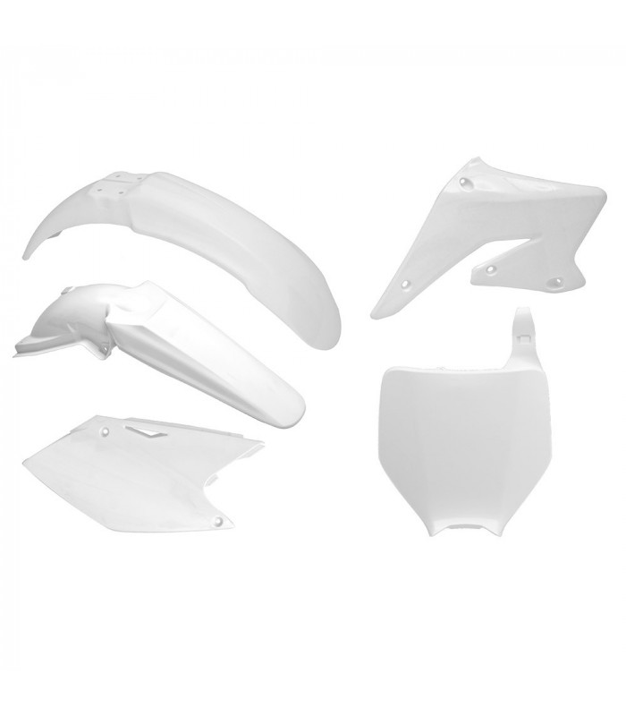 KIT PLASTICOS BLANCOS   RMZ 250 ' 2004-06