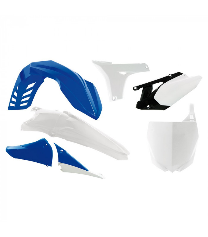 KIT PLASTICOS AZUL/BLANCO  YZF450 ' 2010-13 (6 PZS)