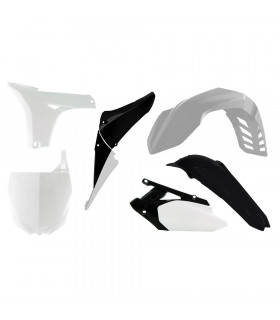 KIT PLASTICOS BLANCO-NEGROS  YZF 450 ' 2010-13