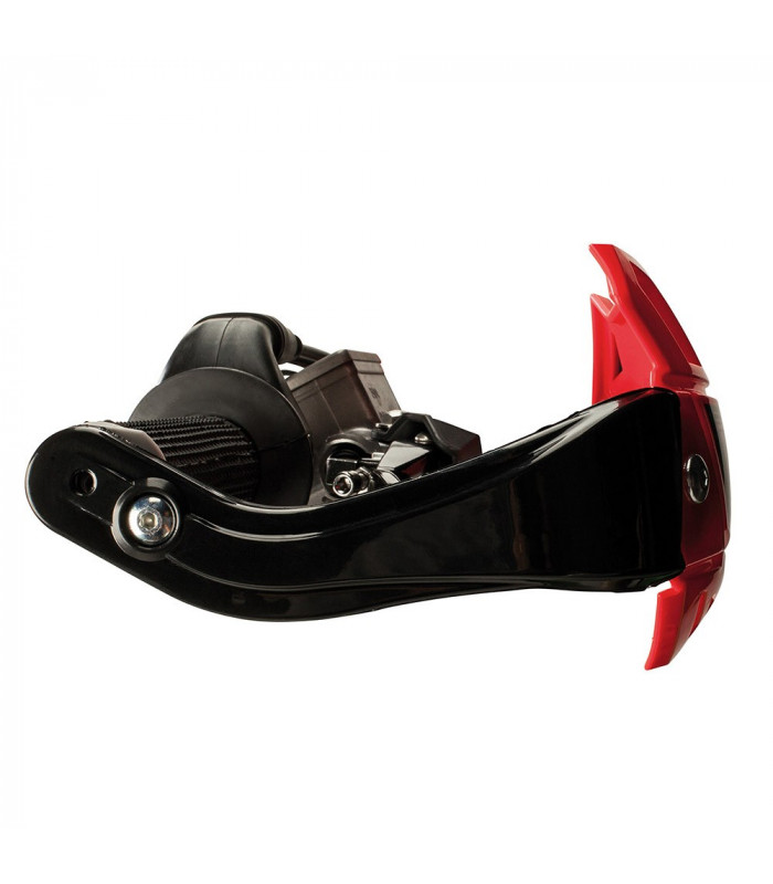 PARAMANOS END-CROSS FLX   ROJOS CON REFUERZO ALUM.