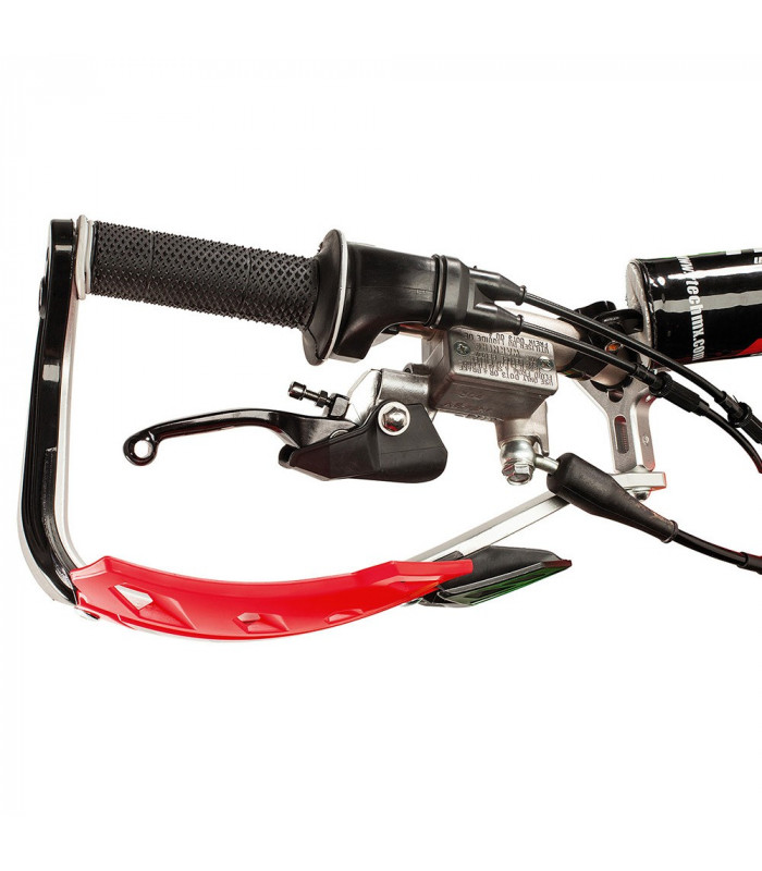 PARAMANOS END-CROSS FLX.  AMARILLOS CON REFUERZO ALUM.