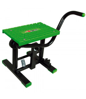 CABALLETE END-CROSS VERDE  CON GOMA ANTIDESLIZANTE