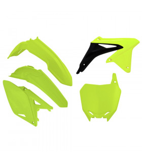 KIT PLASTICOS AMARILLO NEON  SUZUKI RMZ 250 ' 2010-16