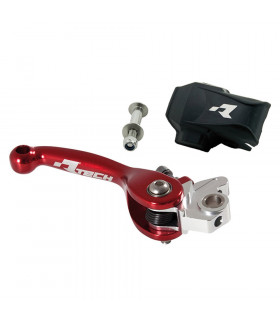 MANETA FRENO IRROMPIBLE FORJADA ROJA.