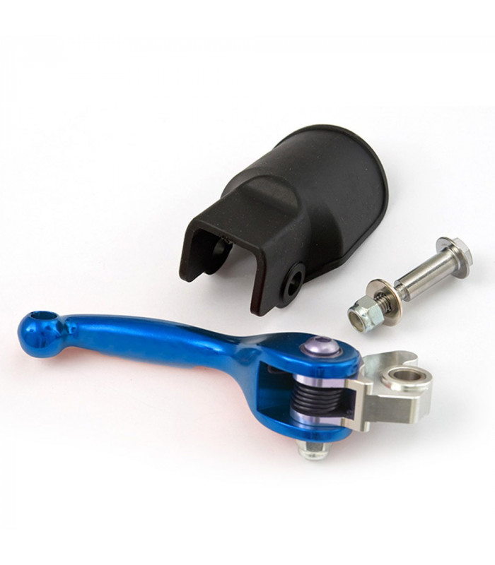 MANETA FRENO IRROMPIBLE FORJADA AZUL.