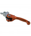 MANETA EMBRAGUE RTECH IRROMPIBLE FORJADA PARA BOMBA BREMBO (NARANJA)