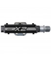 PEDALES HT MTB X2 NEGROS