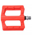 PEDALES PLATAFORMA HT PA12 (NARANJA NEON)